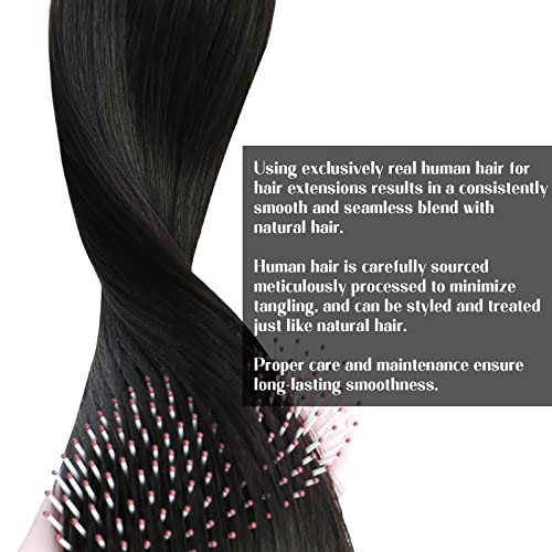 [הגעה חדשה] סאני לתפור בתוספות שיער שחור שיער טבעי לתפור בחבילות טבעי שחור משיי כפול ערב לתפור בתוספות שיער אמיתי שיער